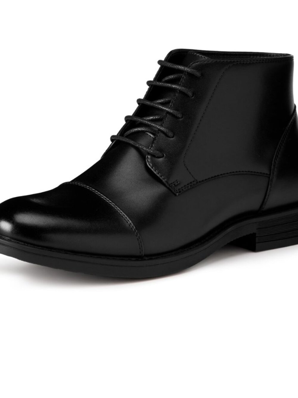 Men's Cap Toe Lace Up Ankle Dress Boots